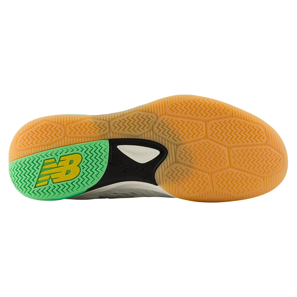 Men's Fresh Foam X CT-Rally v2 D Width Court Shoes White and Metallic Gold