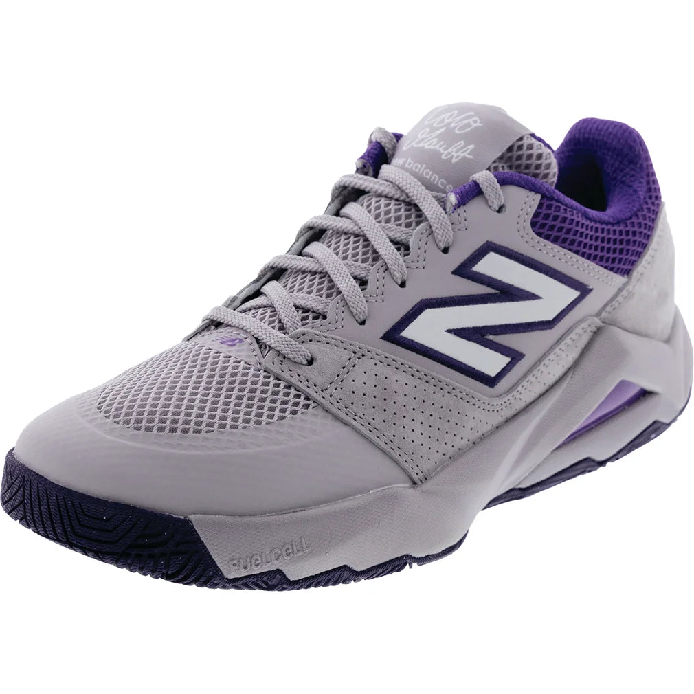 Men's Coco Delray 2E Width Shoes Off-Line Grey and Boysenberry
