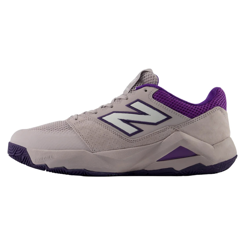 Men's Coco Delray D Width Shoes Off-Line Grey and Boysenberry, New Balance, Pickleball Express, MCOD11UD-H26-1