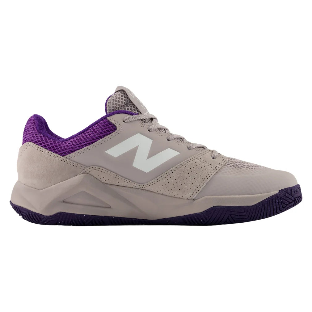 Men's Coco Delray D Width Shoes Off-Line Grey and Boysenberry, New Balance, Pickleball Express, MCOD11UD-H26-2