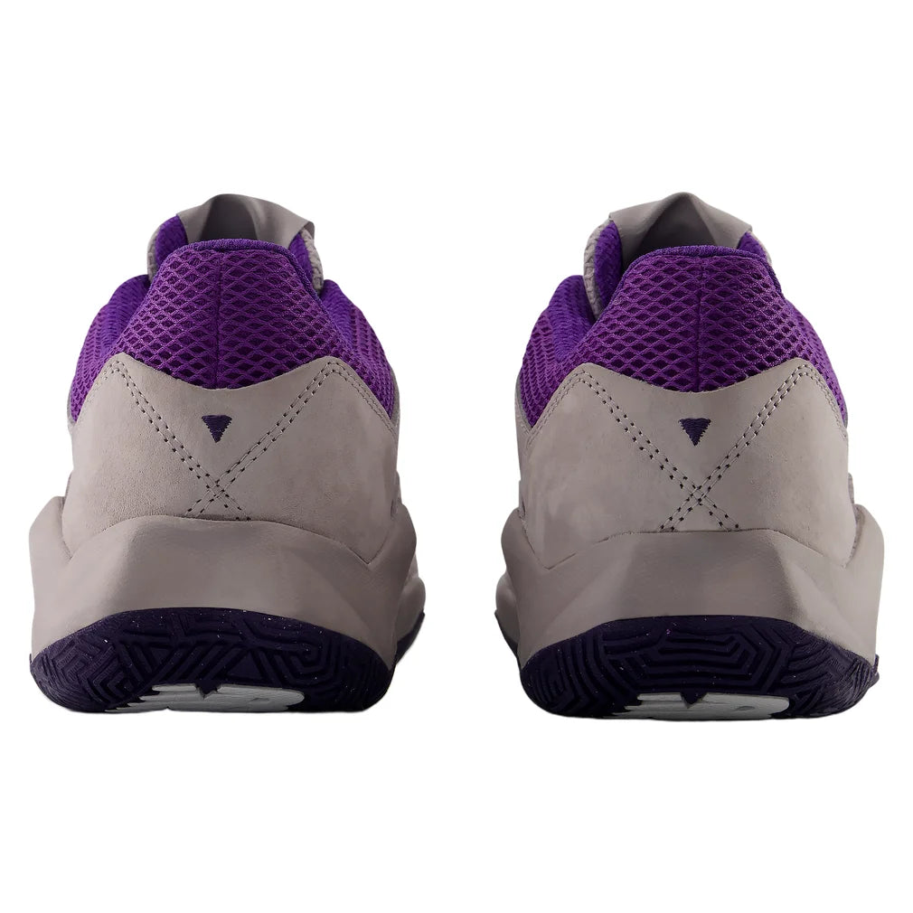 Men's Coco Delray D Width Shoes Off-Line Grey and Boysenberry, New Balance, Pickleball Express, MCOD11UD-H26-4