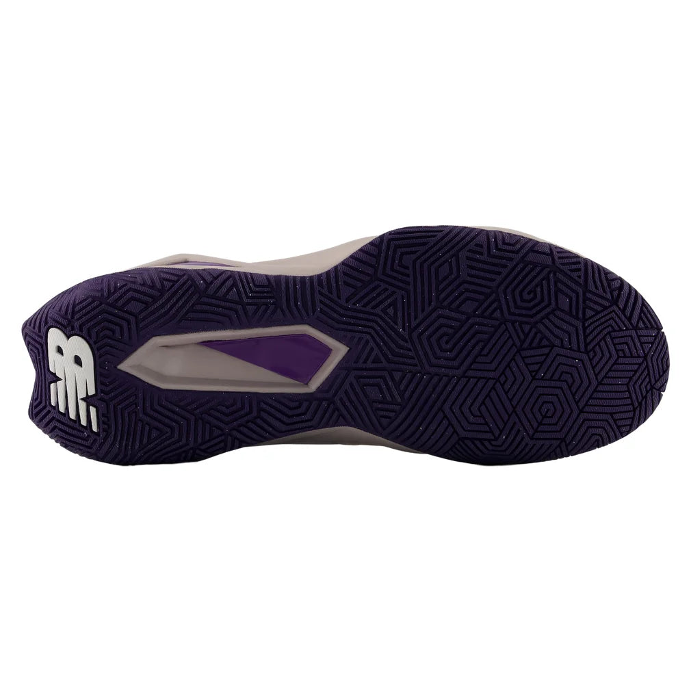 Men's Coco Delray D Width Shoes Off-Line Grey and Boysenberry, New Balance, Pickleball Express, MCOD11UD-H26-5