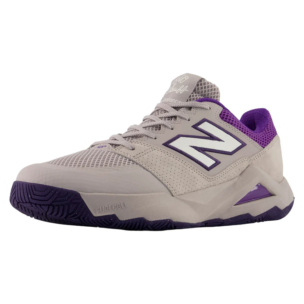 Men's Coco Delray D Width Shoes Off-Line Grey and Boysenberry, New Balance, Off-Line Grey/Boysenberry, Pickleball Express, MCOD11UD-H26-OFF-LINE-GREY-BOYSENBERRY-1