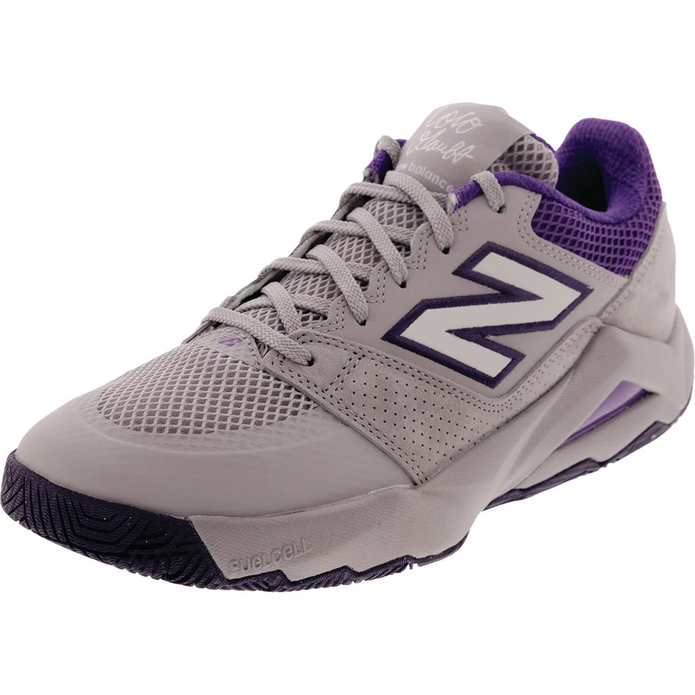 Men's Coco Delray D Width Shoes Off-Line Grey and Boysenberry, New Balance, Off-Line Grey/Boysenberry, Pickleball Express, MCOD11UD-H26-OFF-LINE-GREY-BOYSENBERRY-3