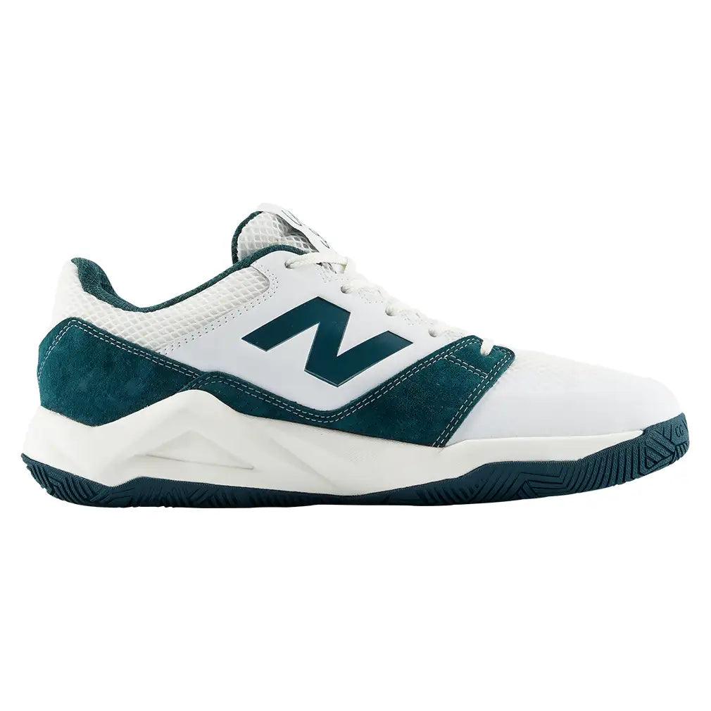 Men's Coco Delray 2E Width Court Shoes NB White and Deep End