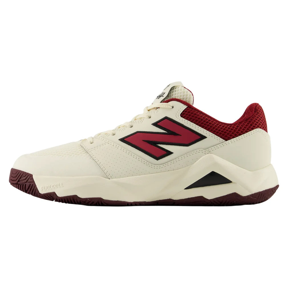 Men's Coco Delray D Width Shoes Angora and Podium Red, New Balance, Pickleball Express, MCOD817D-F26-1