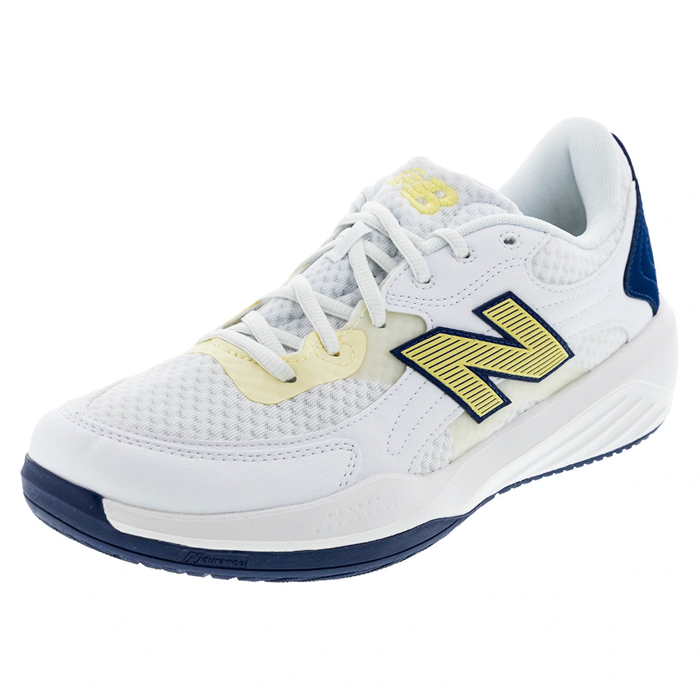 Men's 696v7 D Width Shoes White and Enoki