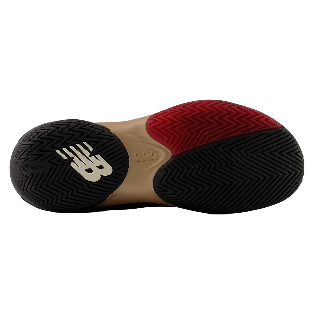Men's FuelCell 996v7 2E Width Shoes Podium Red and Black, New Balance, Pickleball Express, MH9967T12E-F26-5