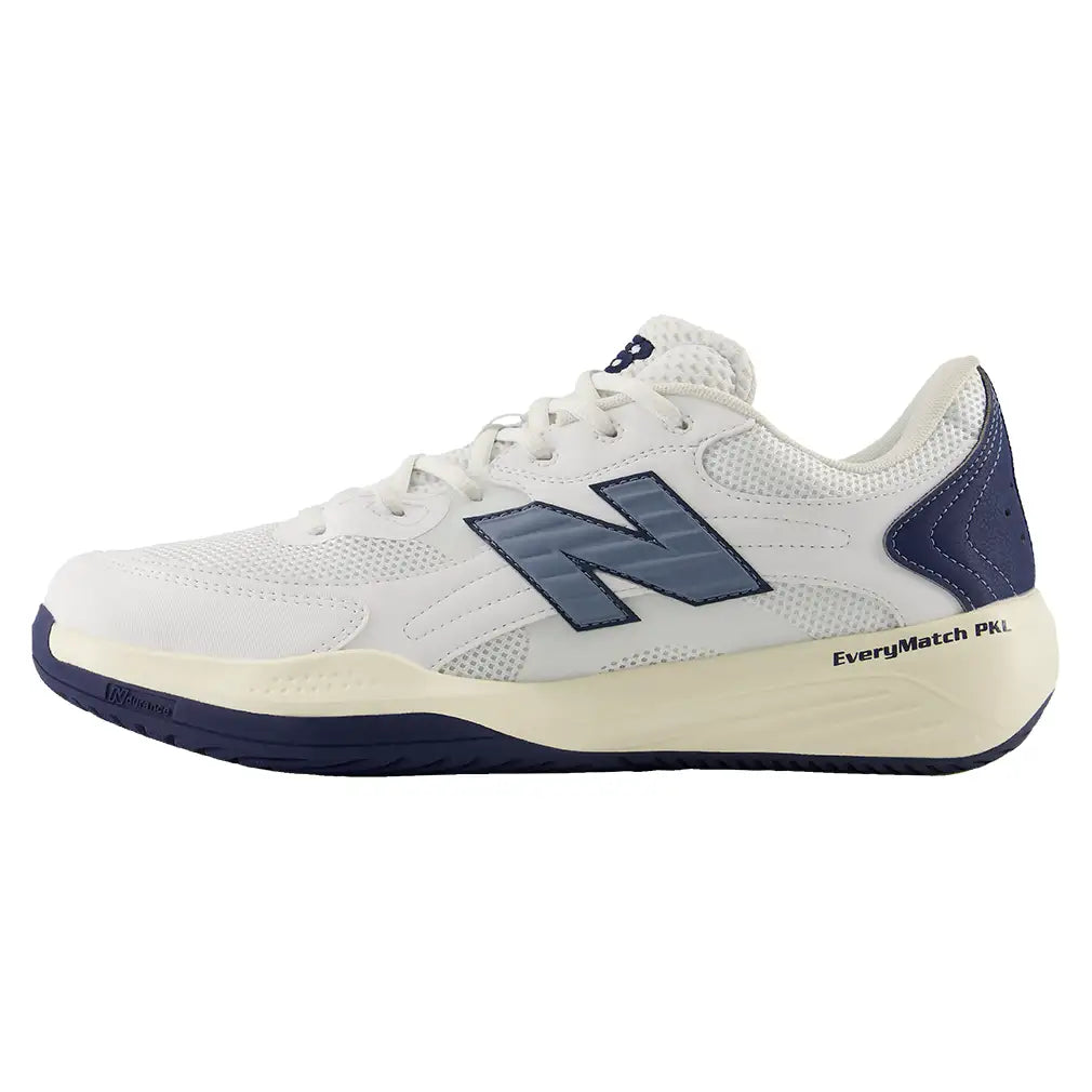 Men's EveryMatch PKL 4E Width Pickleball Shoes White and Zinc Blue