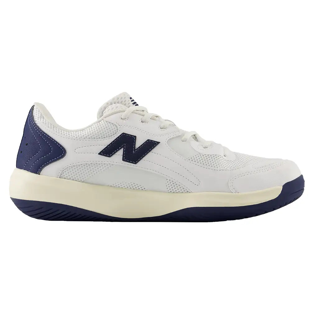 Men's EveryMatch PKL 4E Width Pickleball Shoes White and Zinc Blue