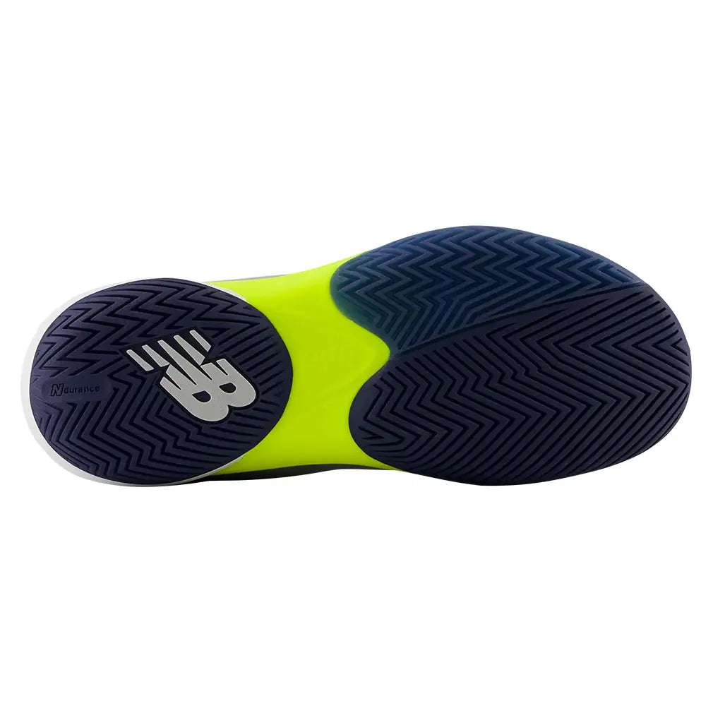 Men's NetRush PKL 2E Width Pickleball Shoes Light Zinc Blue and Navy