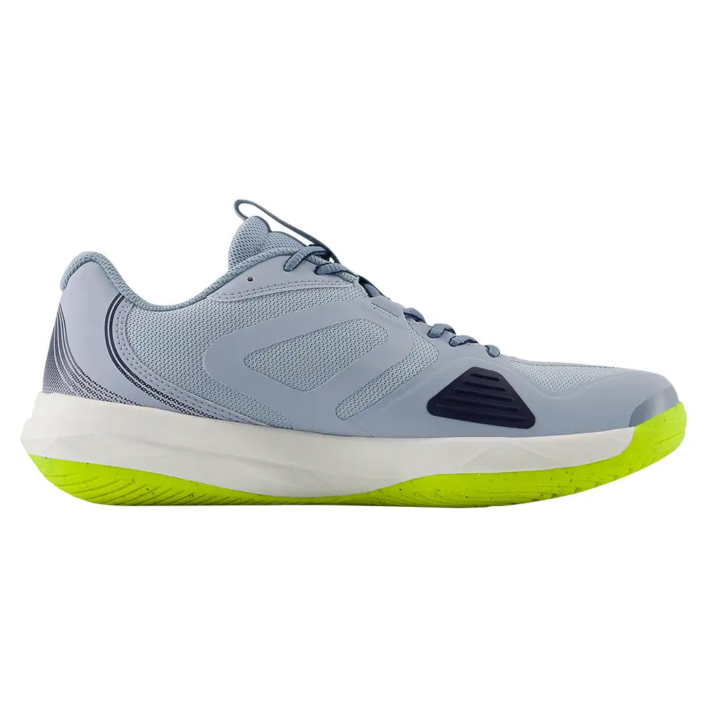 Men's SmashStep PKL 2E Width Pickleball Shoes Zinc Blue and Navy