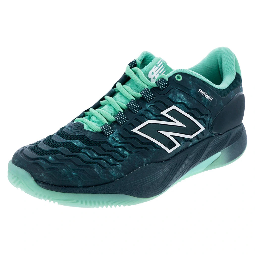 Men's Fresh Foam X CT-Rally v2 Clay 2E Width Shoes Medusa Green and Deep End