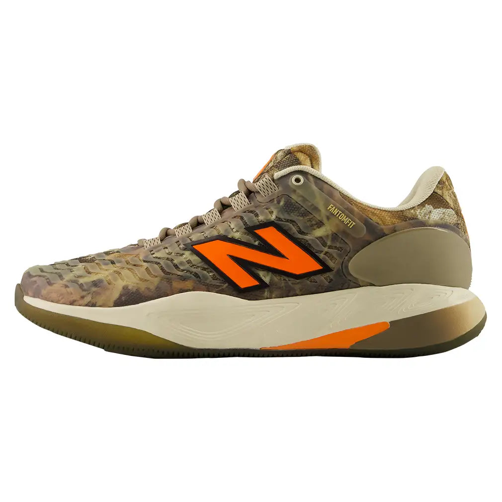 Men's Fresh Foam X CT-Rally v2 2E Width Court Shoes Dark Camo and Wakame