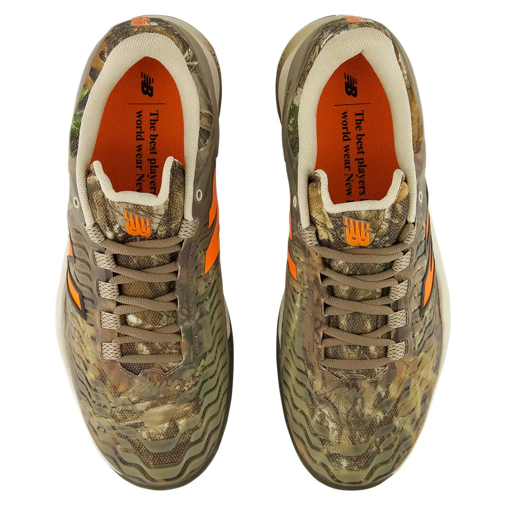 Men's Fresh Foam X CT-Rally v2 2E Width Court Shoes Dark Camo and Wakame