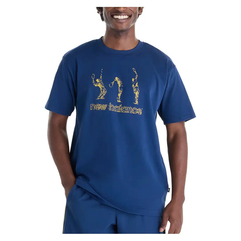 Men's NYC Tournament Graphic T-Shirt NB Navy