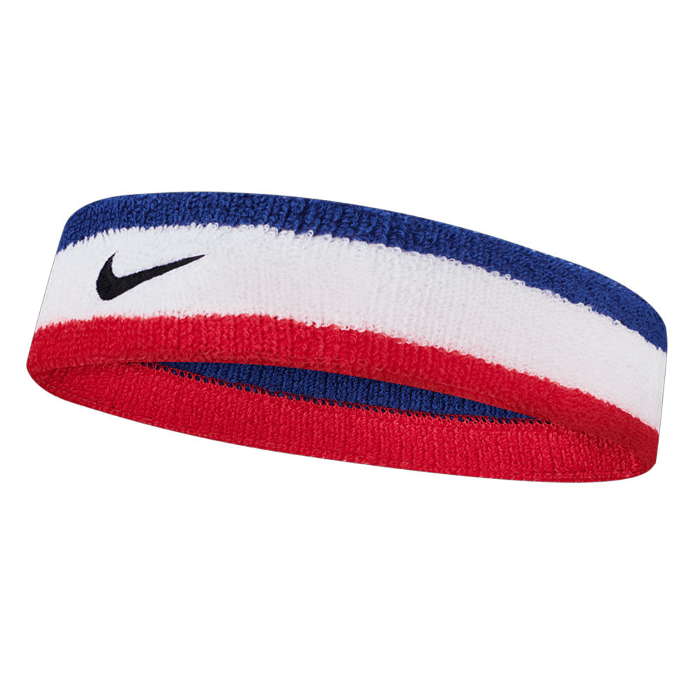 Swoosh Headband Habanero Red and Black