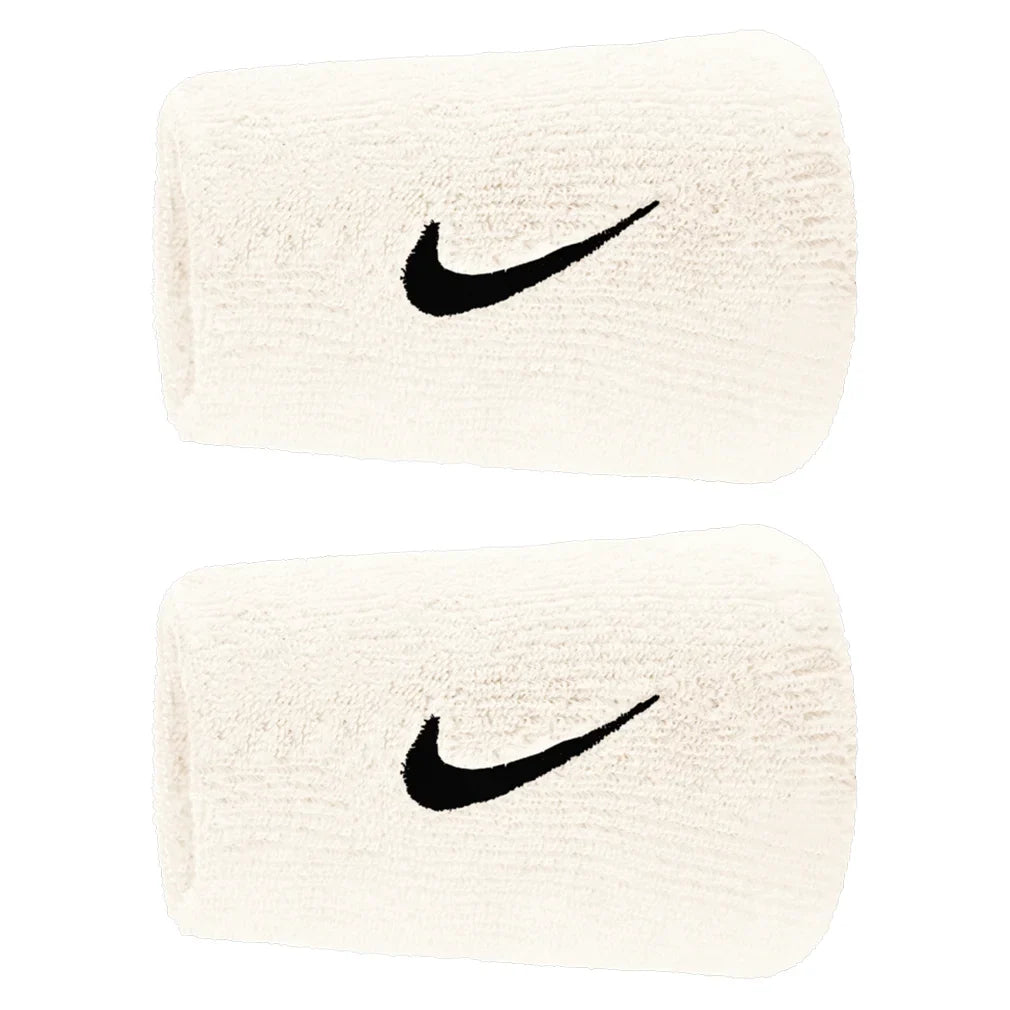 Premier Doublewide Wristbands 2 Pack Pale Ivory