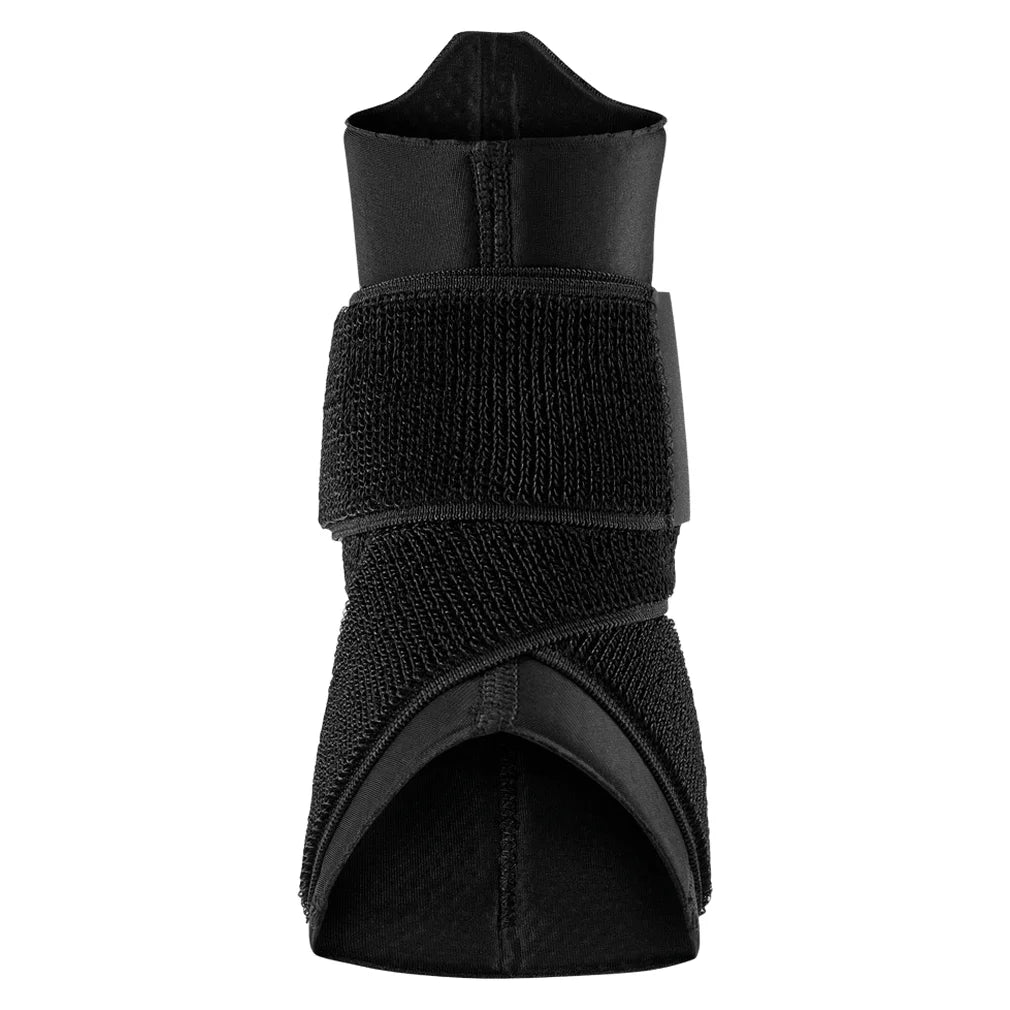 Pro Ankle Strap Sleeve Black and White, Nike, Pickleball Express, N1000673-010-1