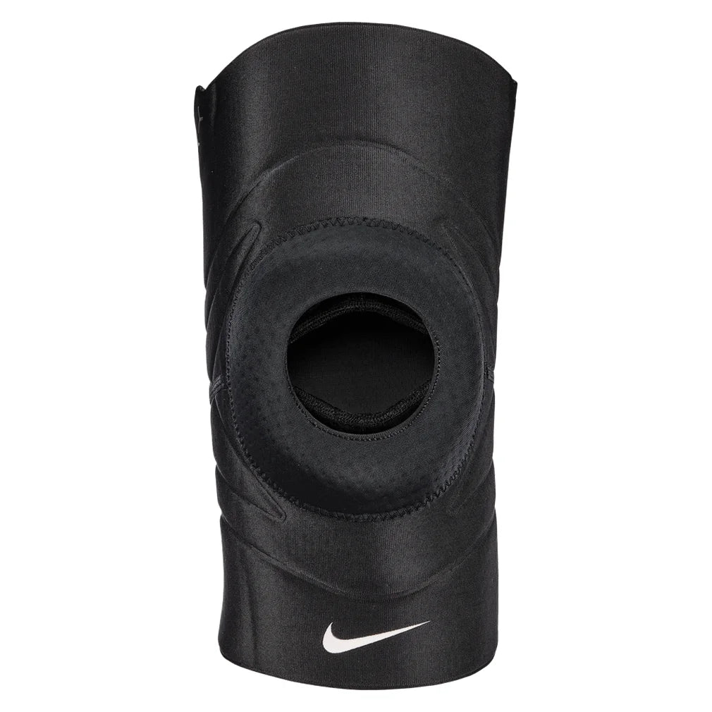 Pro Open Patella Knee Sleeve 3.0 Black and White, Nike, Tennis Express, N1000675-010-1
