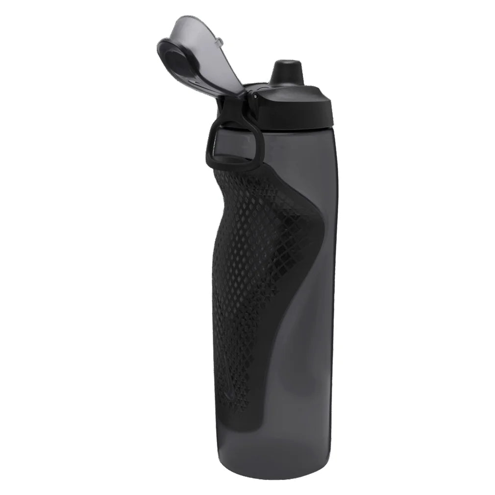 Refuel Bottle Locking Lid 32 Oz Anthracite and Black, Nike, Pickleball Express, N1007670-054-32H26-1