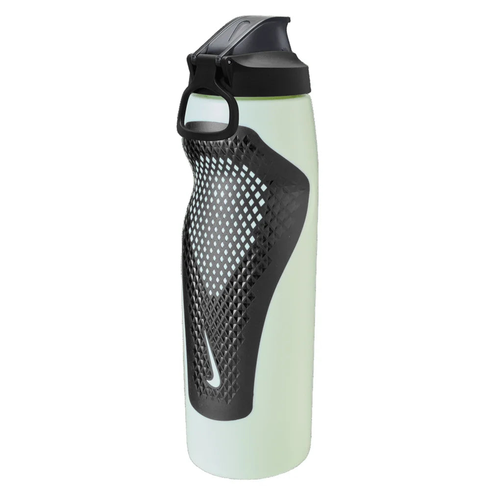 Refuel Bottle Locking Lid 32 Oz Light Green and Red, Nike, Pickleball Express, N1007670-305-32H26-2