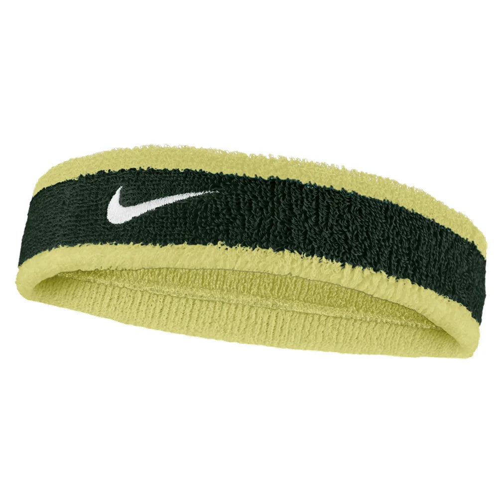 Unisex Swoosh Classic Headband, Nike, 361 Fennel/Black Spruce, Pickleball Express, N1012407-BH26-361-FENNEL-BLACK-SPRUCE-1