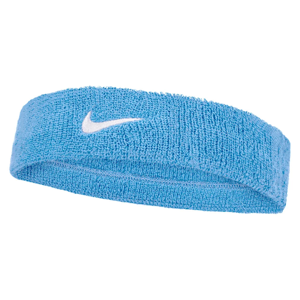 Unisex Swoosh Classic Headband, Nike, 409 University Blue/White, Pickleball Express, N1012407-BH26-409-UNIVERSITY-BLUE-WHITE-1
