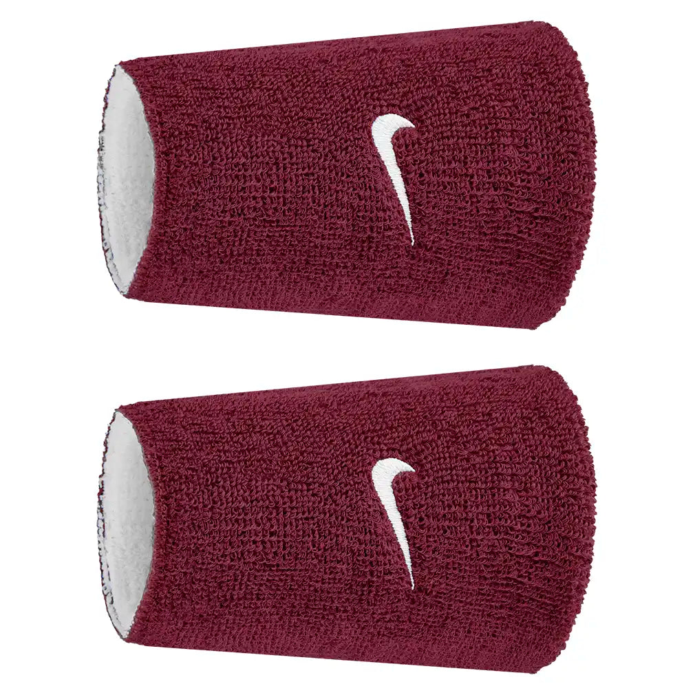 Swoosh Classic Reversible Doublewide Wristbands 2 Pack