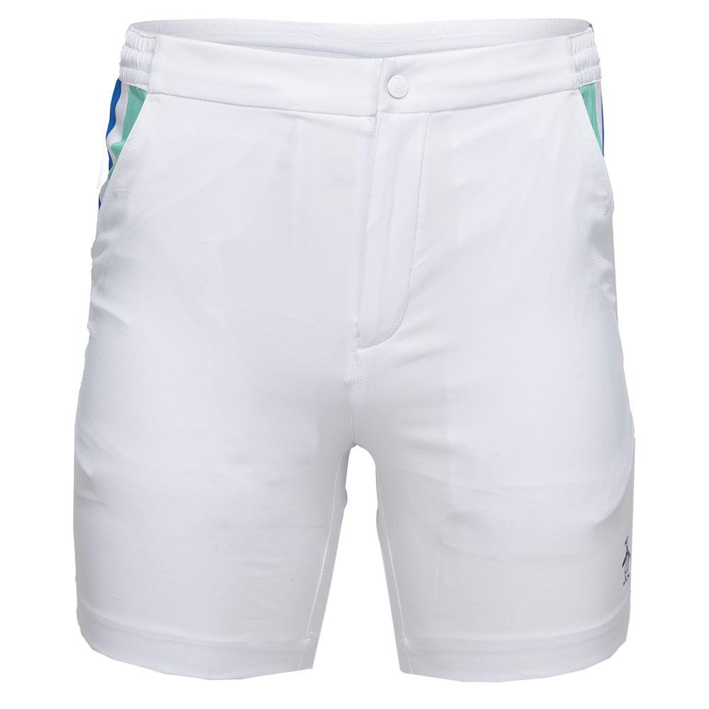 Men's Performance Heritage Blocked Short Bright White