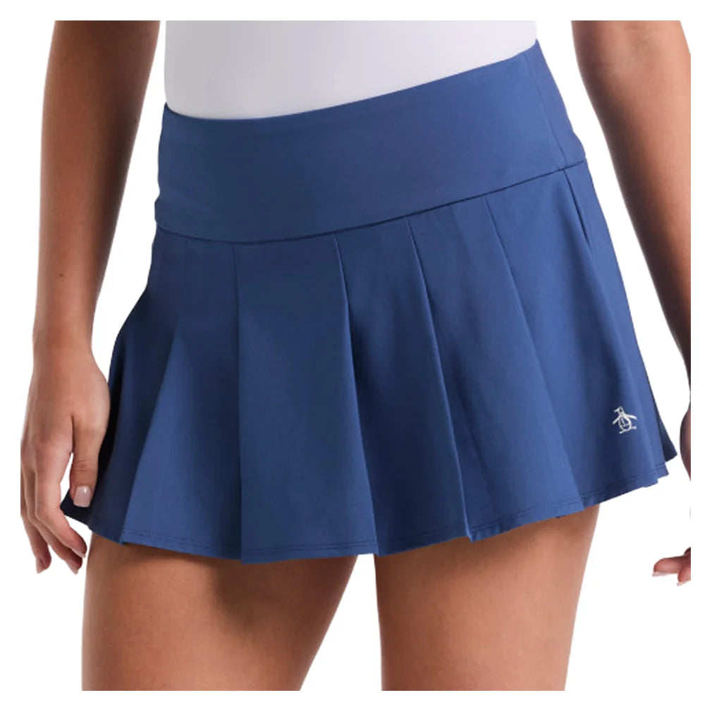 Women's 13 Inch Pleated Skort True Navy