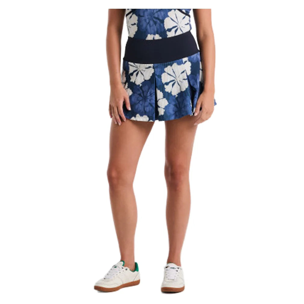 Women's Fuji Floral Jacquard Skort Black Iris