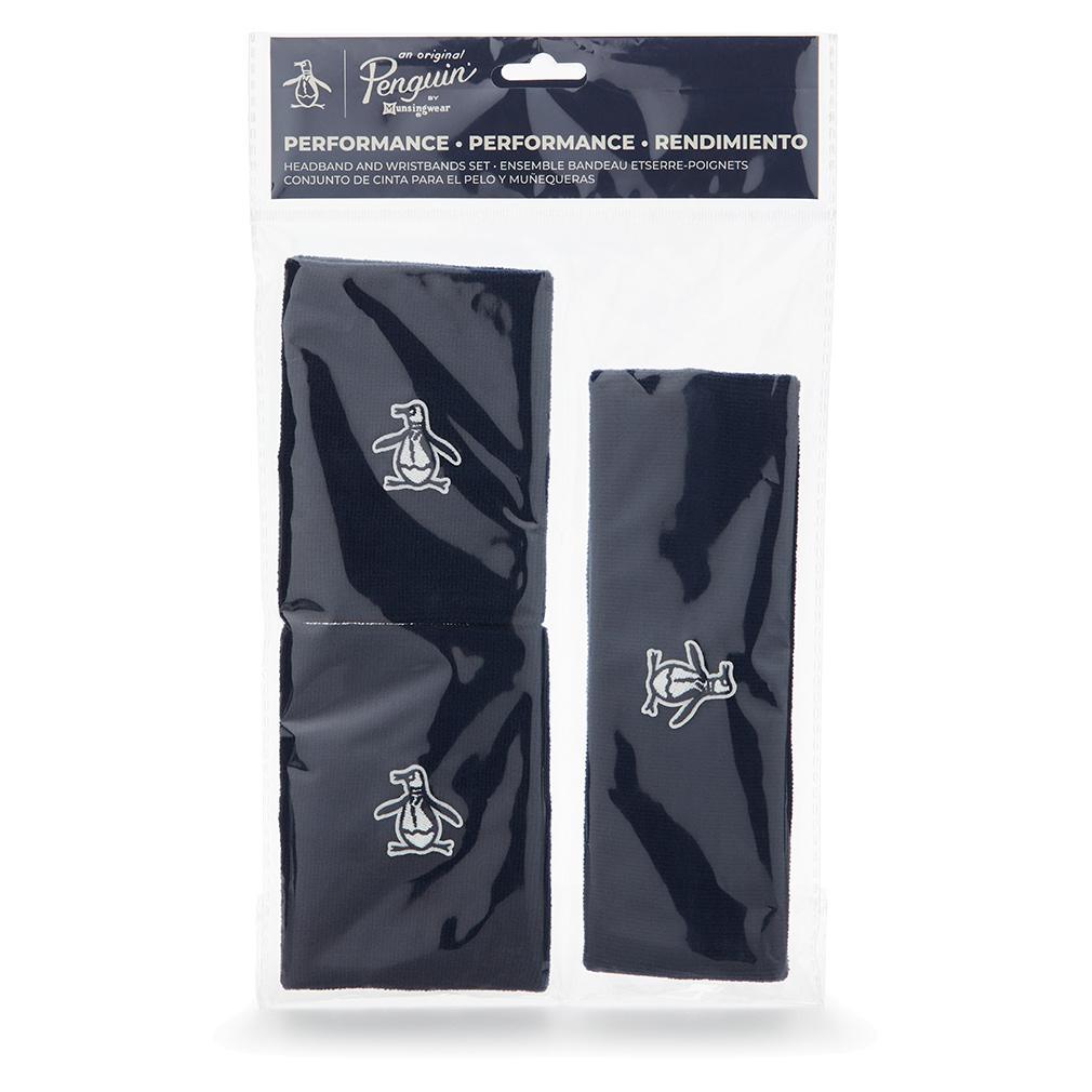 Men's Solid Head and Wristband Set