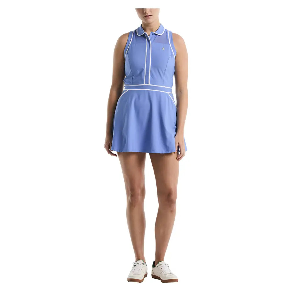 Women's Sleeveless Woven Veronica Tennis Dress Ultramarine