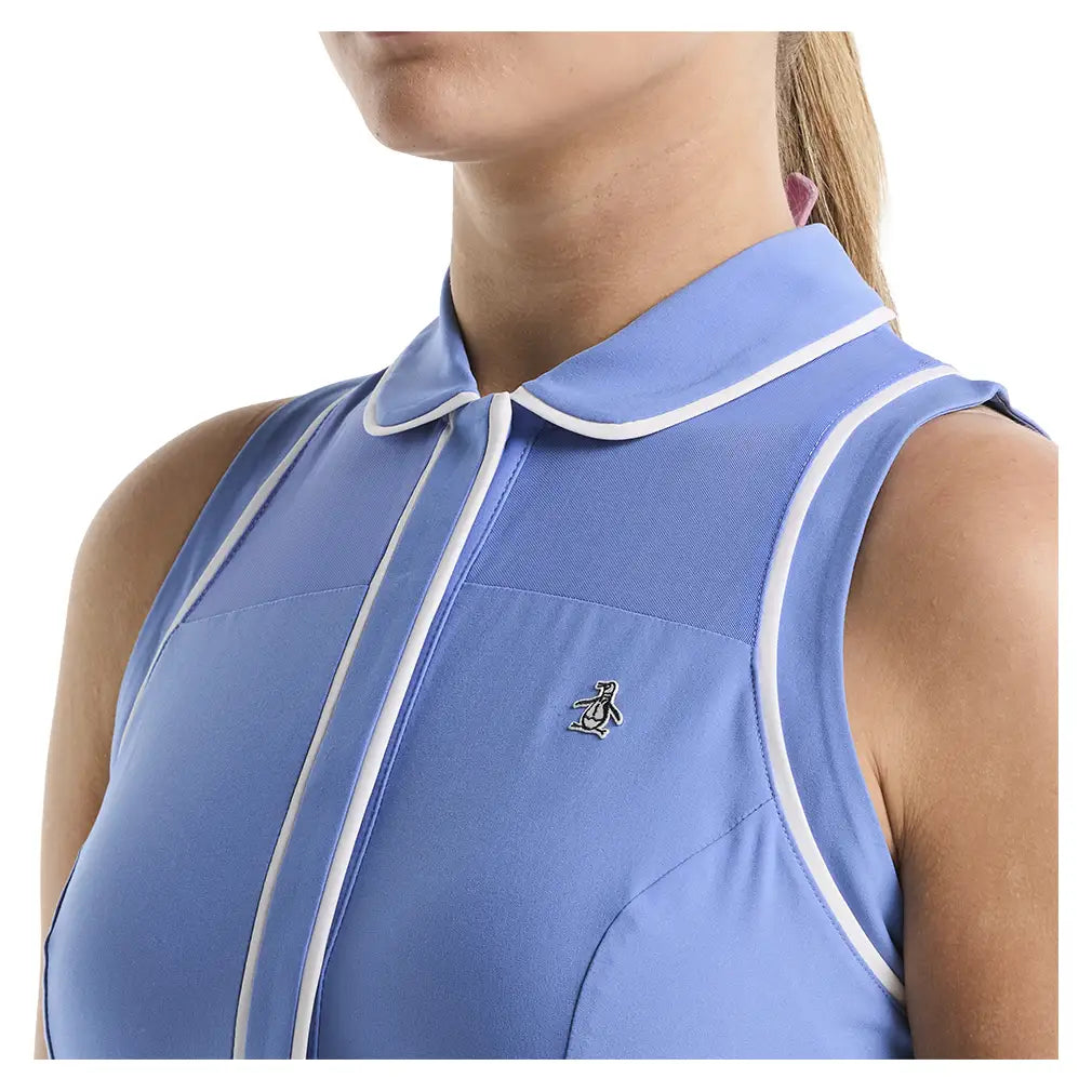 Women's Sleeveless Woven Veronica Tennis Dress Ultramarine