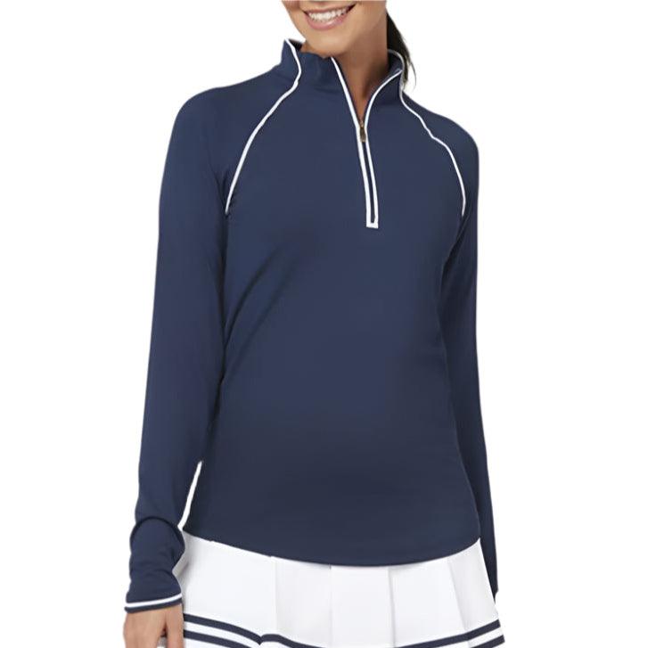Women's Essentials Veronica Sun Production 1/4 Zip Top
