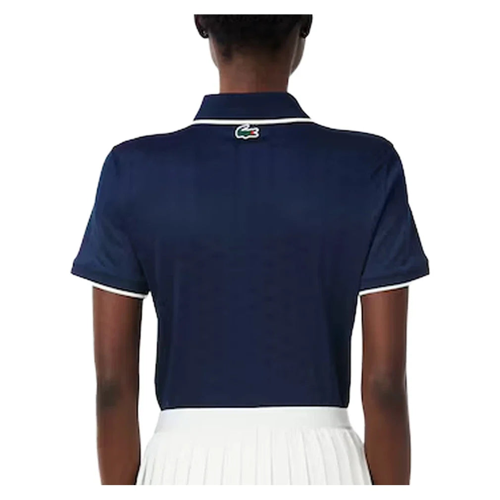 Women's Heritage Technical Jersey Tennis Polo-Apparel-Lacoste-PF0232-166-2-Tennis Express