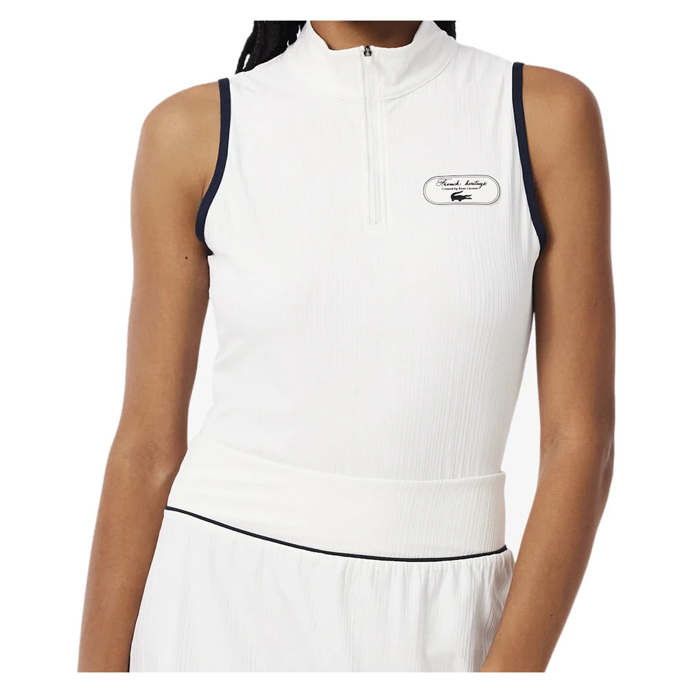 Women's Heritage Polo, Lacoste, Pickleball Express, PF6869-F26-1