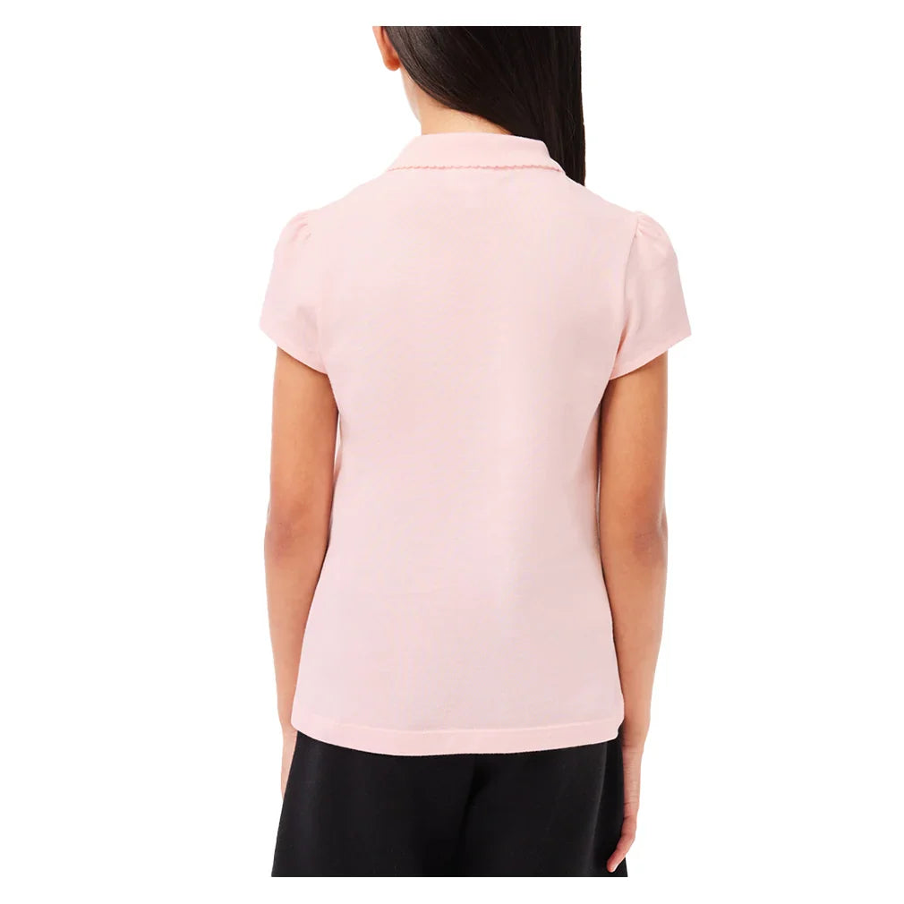 Girls' Scallop Tennis Polo