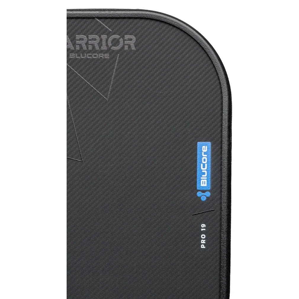 Warrior BluCore v3 Pro 19mm Pickleball Paddle Black
