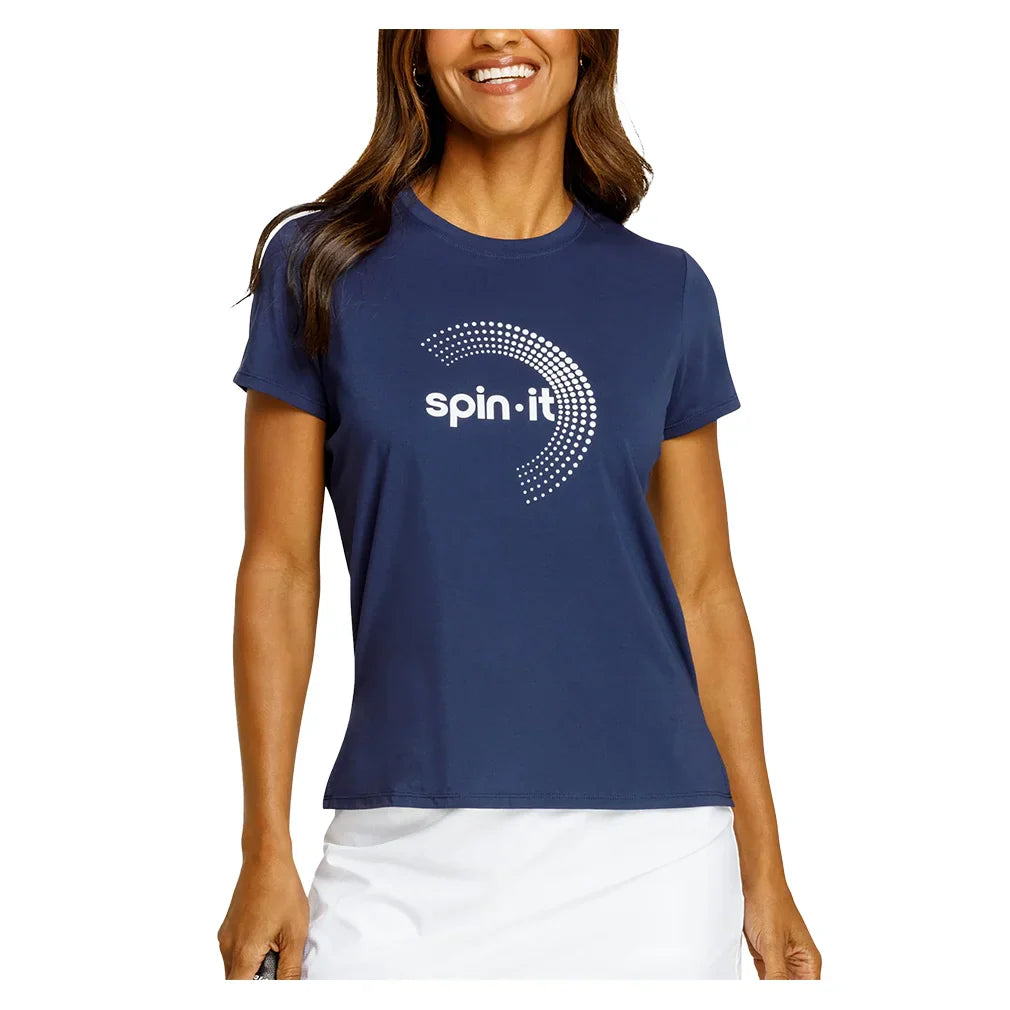 Women's Bijou Boxy Short Sleeve Pickleball Top