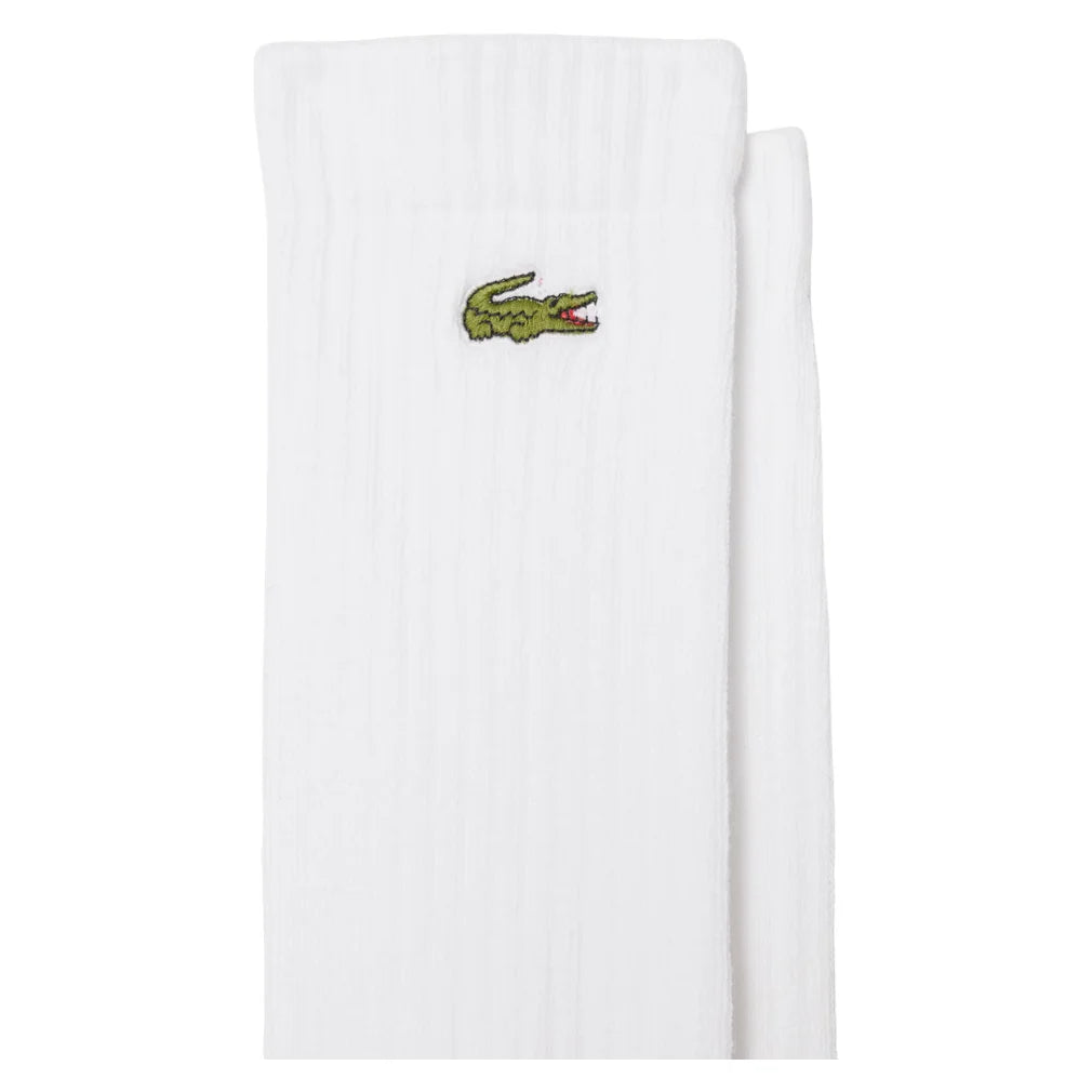 Men's Core Performance Solid Jersey Tube Socks 3 Pack, Lacoste, Pickleball Express, RA4182-B-1