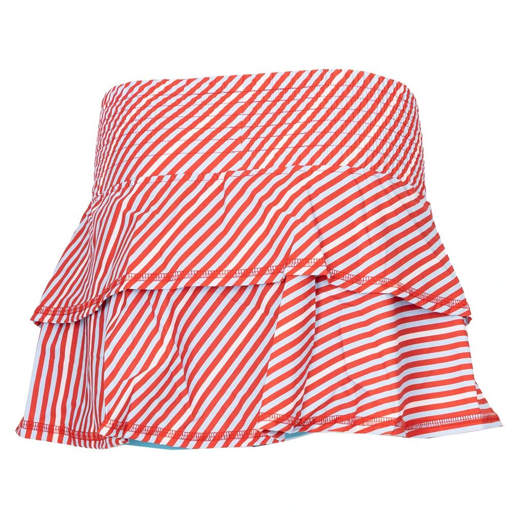 Women's Ruffle Skort Stripes