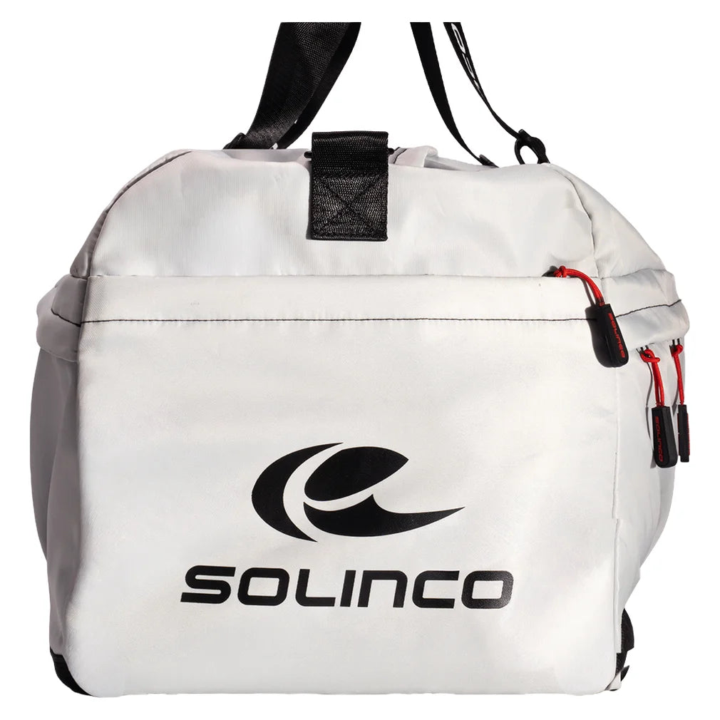 Crosscourt Duffel Bag White, Solinco, Pickleball Express, S1920688-2