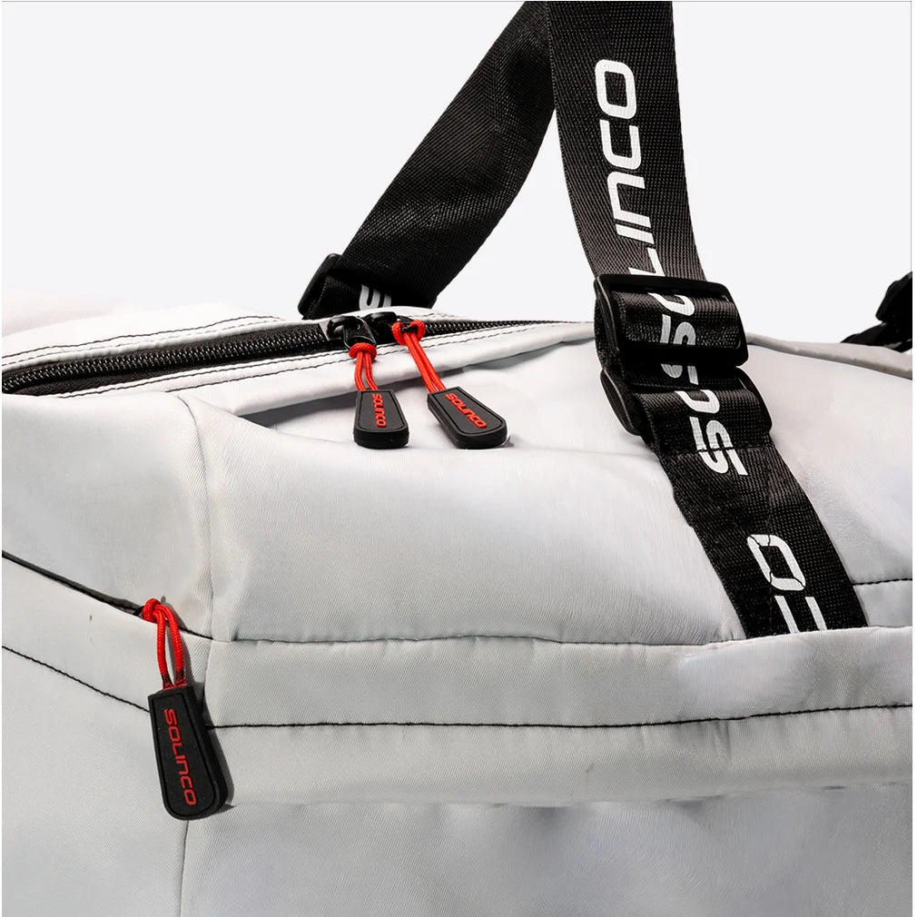 Crosscourt Duffel Bag White, Solinco, Pickleball Express, S1920688-4