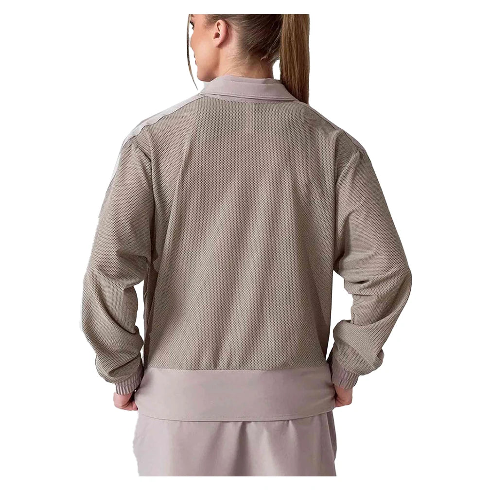 Women's Baila Half Zip Top Latte