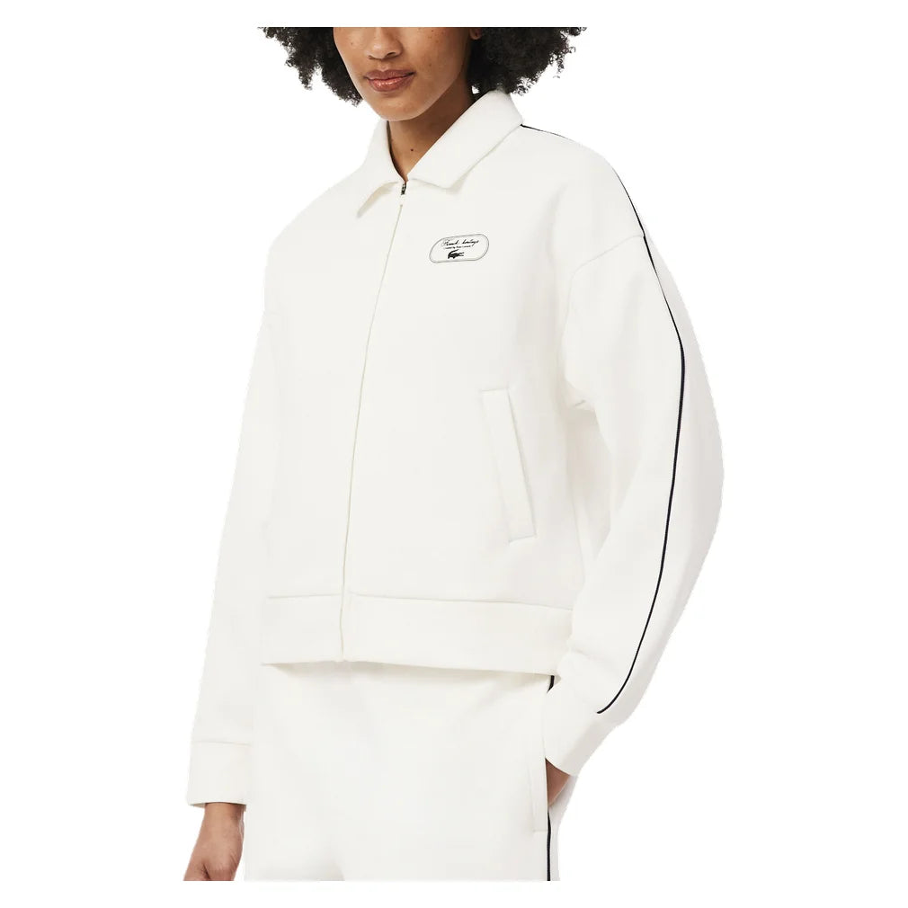Women's Heritage Sweatshirt, Lacoste, Pickleball Express, SF6822-F26-2