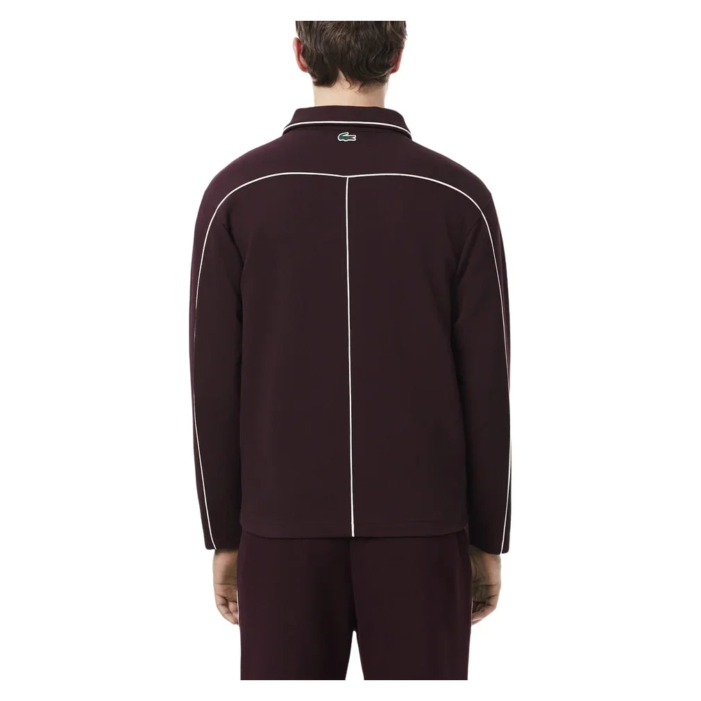 Men's Heritage Tennis Sweatshirt Oxalis and Flour, Lacoste, Tennis Express, SH6940-ZB5F26-3