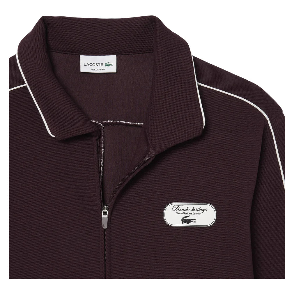Men's Heritage Sweatshirt Oxalis and Flour, Lacoste, Pickleball Express, SH6940-ZB5F26-5