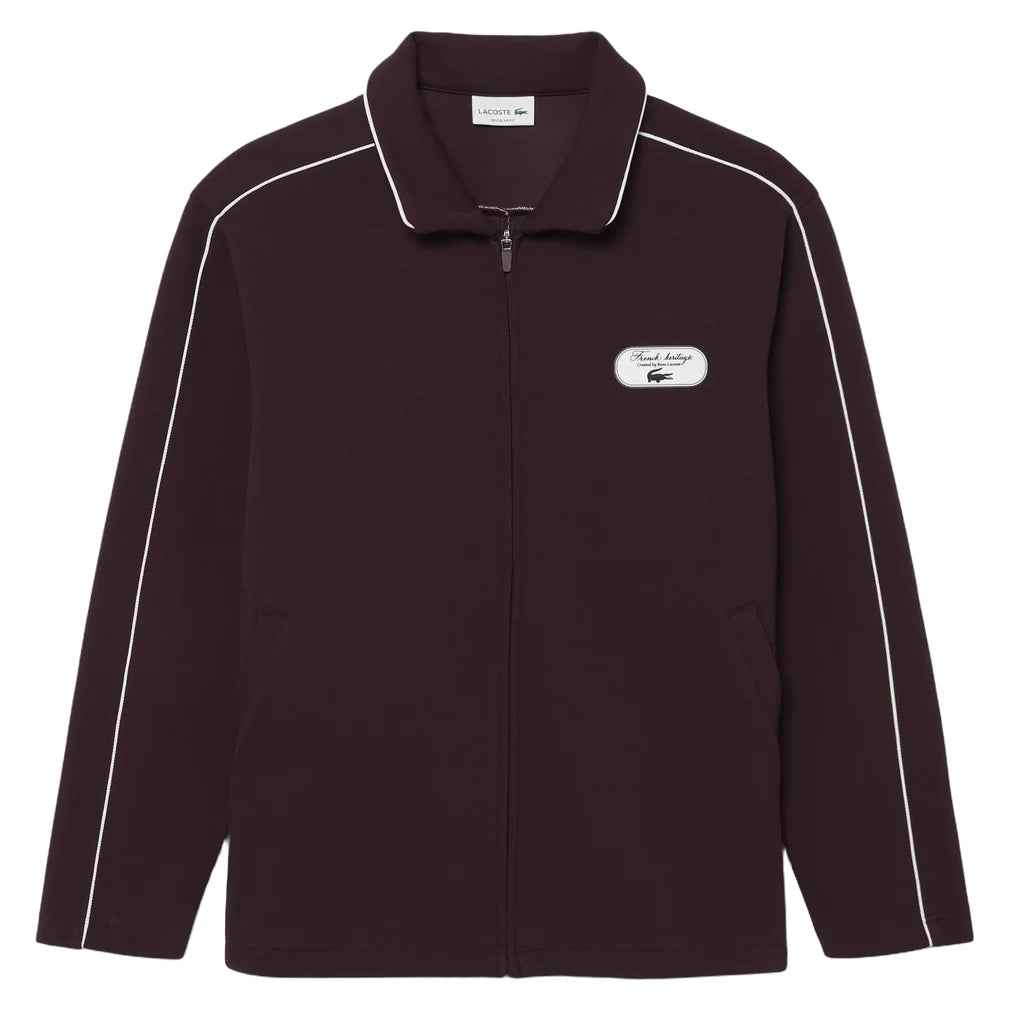 Men's Heritage Sweatshirt Oxalis and Flour, Lacoste, Oxalis/Flour, Pickleball Express, SH6940-ZB5F26-OXALIS-FLOUR-1
